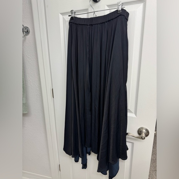 Anthropologie Black A-Line Skirt - Picture 1 of 8